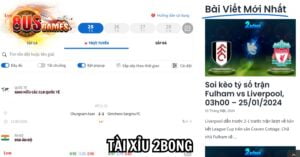cách chơi tài xỉu 2bong