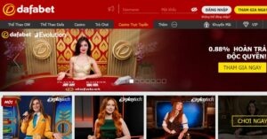 Bạn có thể tham gia trải nghiệm Tài Xỉu Dafabet trên các trang web của nhà cái